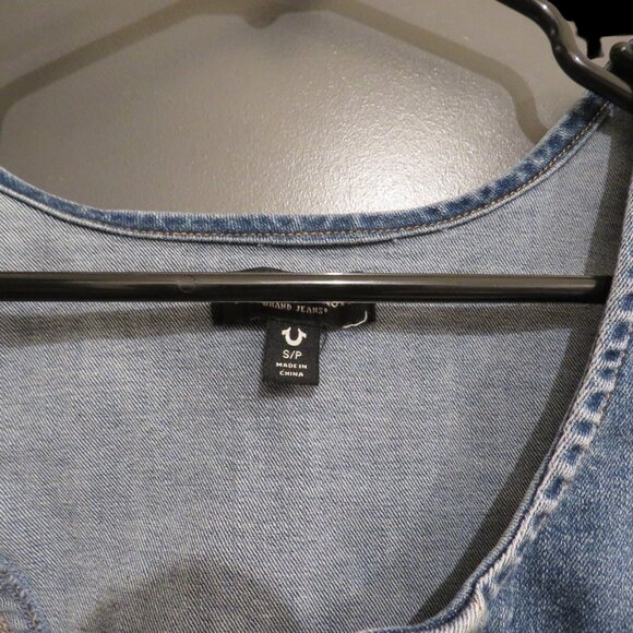 🦋True Religion Women's Lace Up Bra Top🦋 - Picture 5 of 5